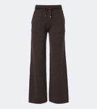 Eleventy Knitted cashmere wide-leg pants