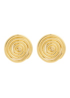 Anni LU Spiral 18kt Gold-plated Stud Earrings - One Size