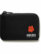 KENZO - Logo-Embossed Leather Zip-Around Cardholder