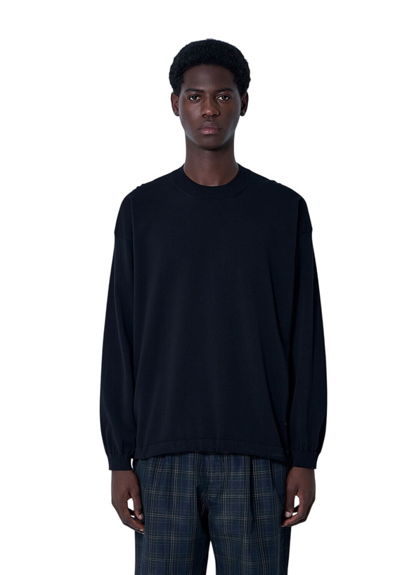 Photo: Comme des Garçons Homme Logo Print Cotton Sweater
