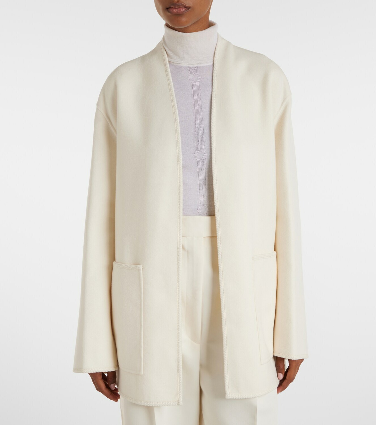 Róhe Belted wool jacket