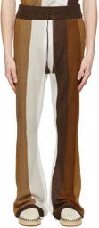 AMIRI Brown Linen Lounge Pants