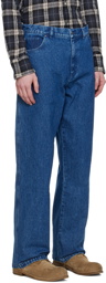 Sky High Farm Workwear Blue Relaxed-Fit Jeans