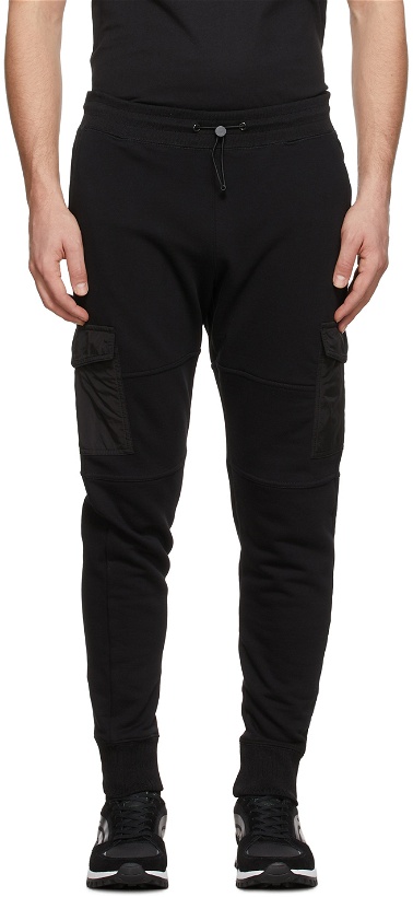 Photo: PS by Paul Smith Black Cargo Pocket Lounge Pants
