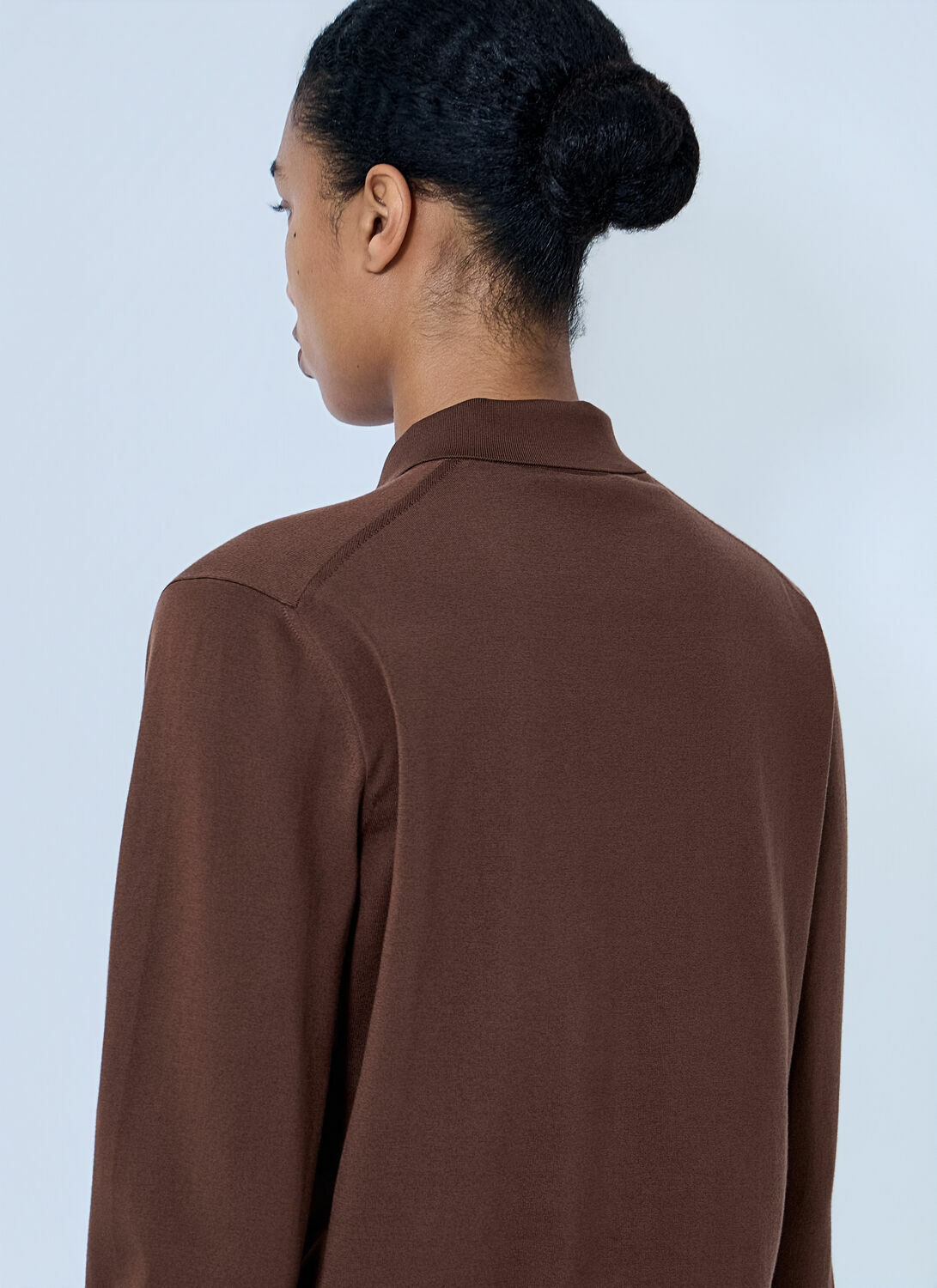 Prada Silk Polo Shirt