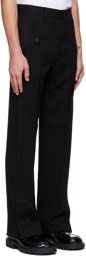 Andersson Bell Black Arzent Wide-Leg Trousers