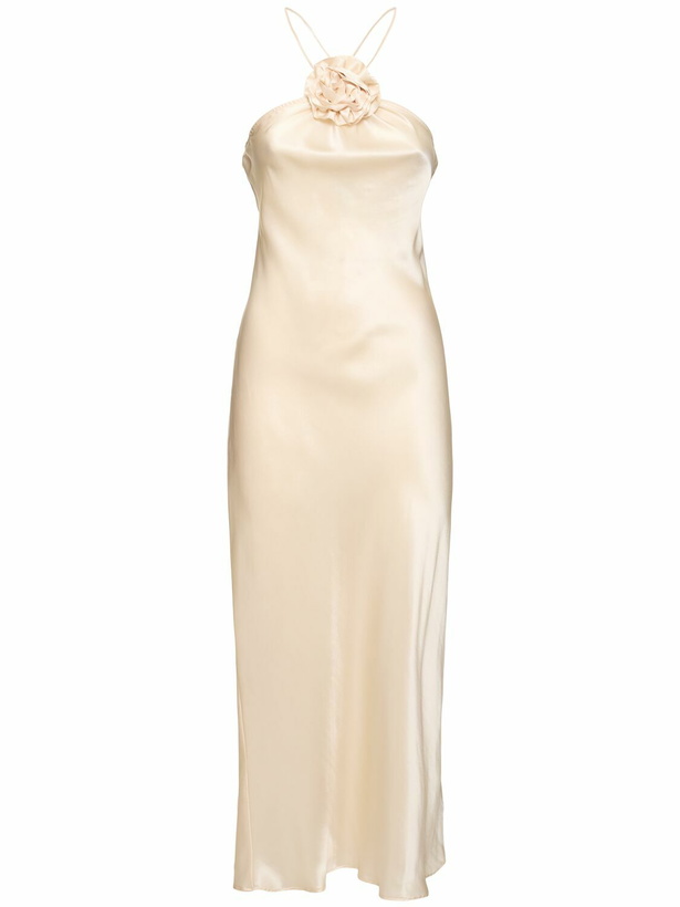 Photo: DESIGNERS REMIX Sadie Silk Satin Long Dress