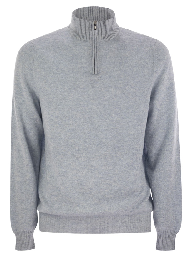 Photo: Fedeli Favonio Persia - Cashmere Half-zip Sweater