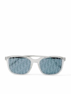 Dior Eyewear - DiorTag SU Square-Frame Acetate and Silver-Tone Mirrored Sunglasses
