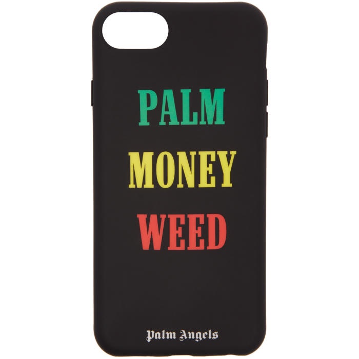 Photo: Palm Angels Black Palm Money Weed iPhone 7 Case 