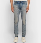 John Elliott - The Cast 2 Skinny-Fit Distressed Stretch-Denim Jeans - Men - Mid denim