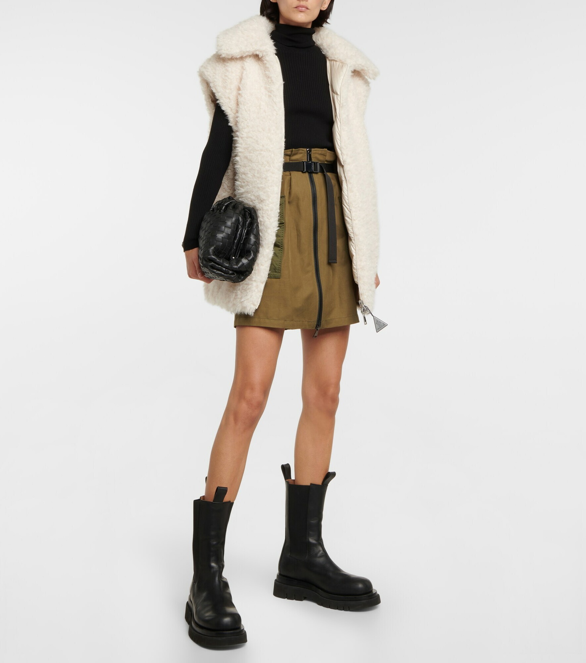 Moncler - Faux shearling vest Moncler