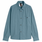 MHL by Margaret Howell Men's Overall Shirt in Mineral Blue