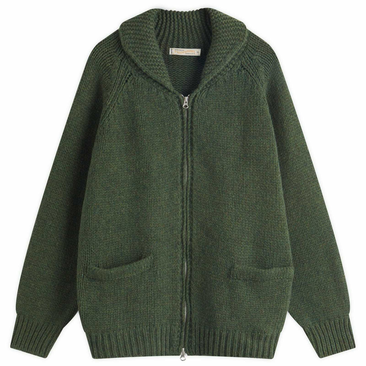 さらに100円引き◆WAI KEI◆Puppy Cowichan Zip-up Cardigan Puppy Cowichan Zip-up Cardigan - WaiKei | 60% - Asian