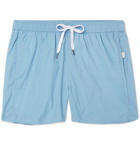 Onia - Mid-Length Swim Shorts - Men - Light blue