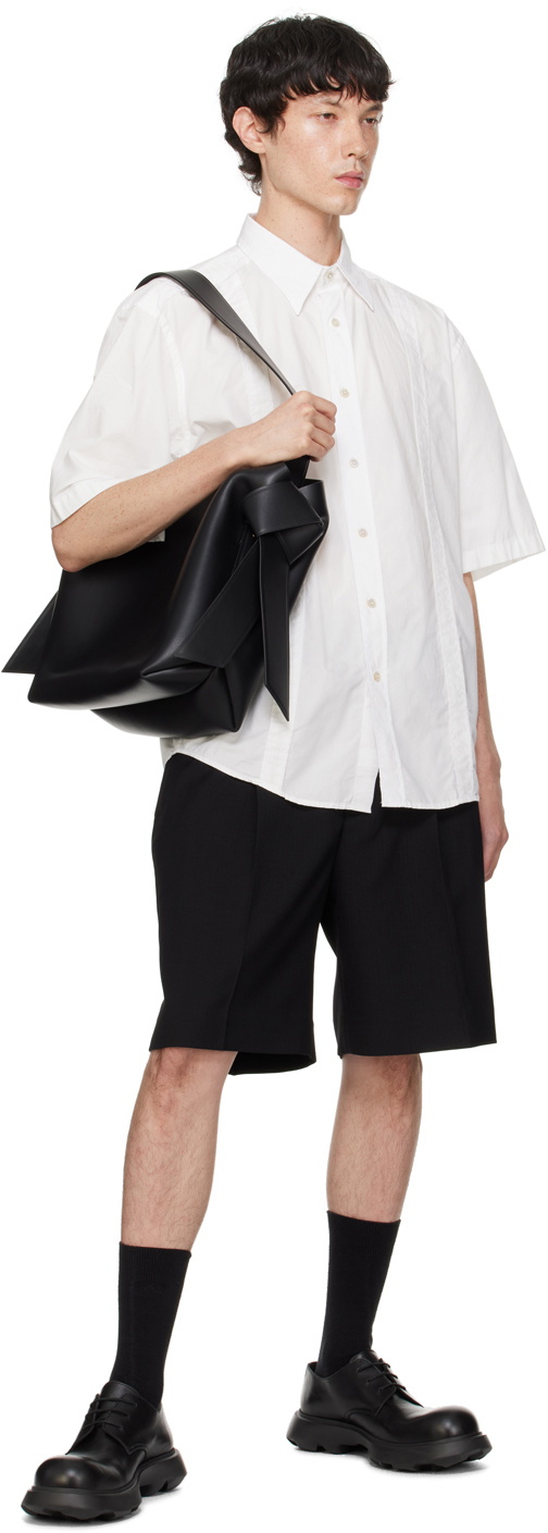 パンツ Acne Studios Black Tailored Shorts 44 Acne Studios Black Tailored Shorts Acne Studios