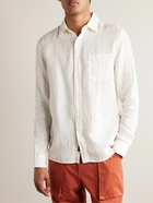 Faherty - Laguna Linen Shirt - White