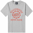 Billionaire Boys Club Men's Academy Logo T-Shirt in Heather Grey