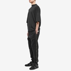 Alexander McQueen Men's Eyelet Detail Sweat Pant in Black