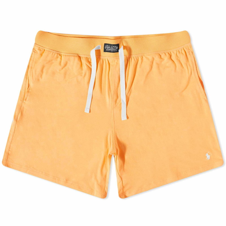 Photo: Polo Ralph Lauren Men's Pony Player Loungewear Short in Fair Orange