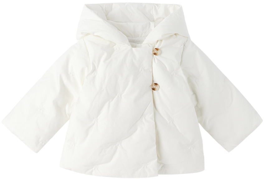 Bonpoint Baby Off-White Bonno Jacket