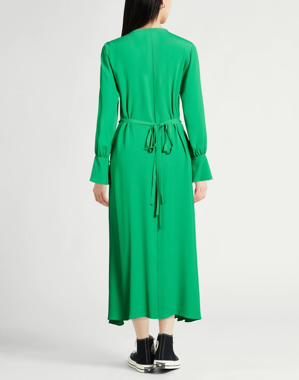 Jucca Womens Midi dress in Green