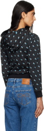 Sandy Liang Navy Cardamom Hoodie