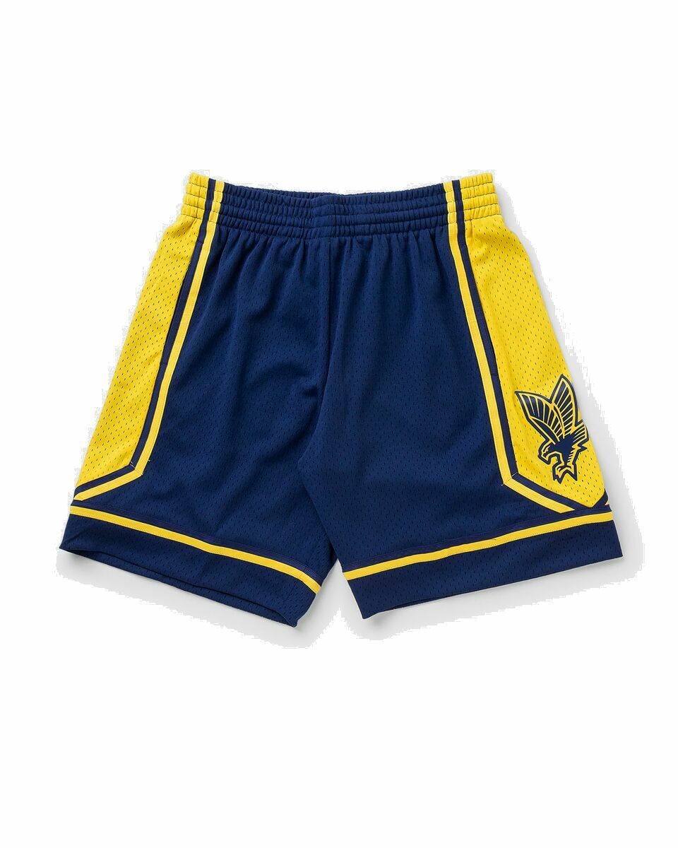 Photo: Mitchell & Ness Ncaa Dark Shorts Marquette 2002 Blue - Mens - Sport & Team Shorts