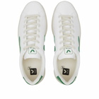 Veja Men's Urca Retro Sneakers in White/Emeraude