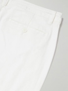 Onia - Traveller Tapered Cotton-Blend Trousers - White