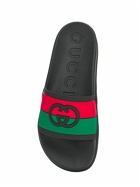 GUCCI - Interlocking G Rubber Slide Sandals