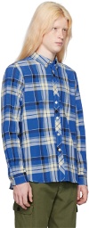 PS by Paul Smith Blue Check Shirt