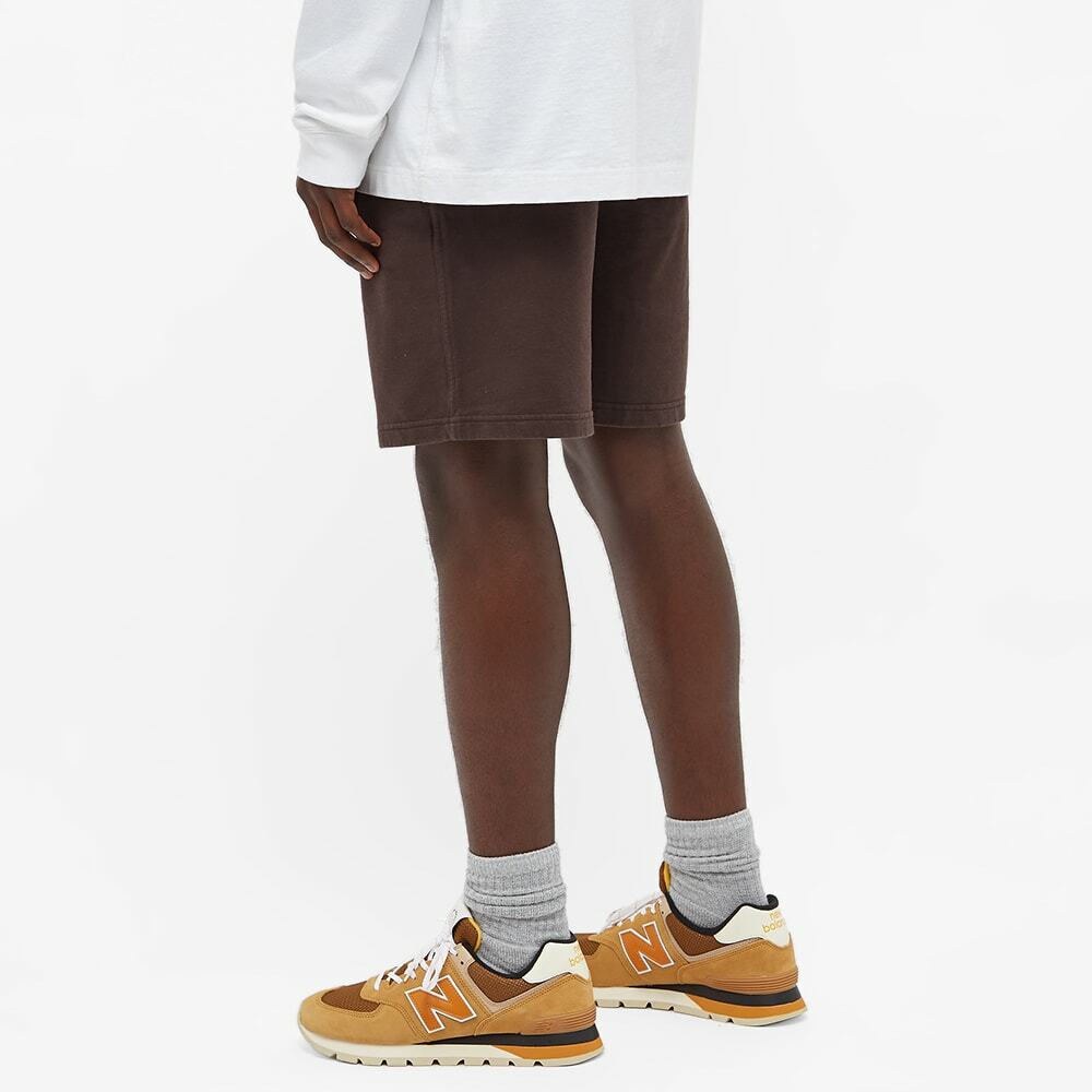 Colorful Standard Men's Classic Organic Sweat Shorts in Coffee Brown
