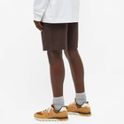 Colorful Standard Men's Classic Organic Sweat Shorts in Coffee Brown