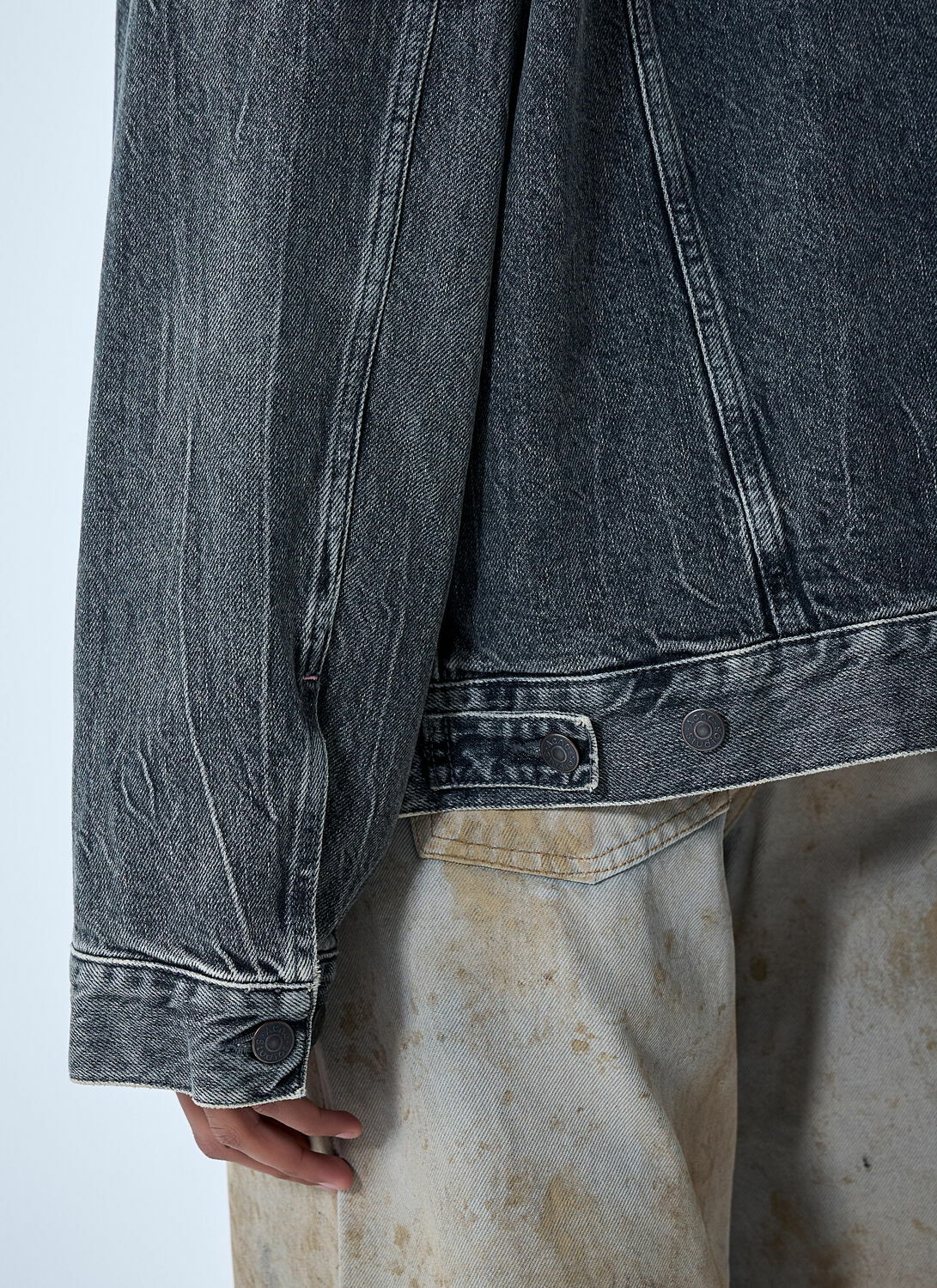 Acne Studios Hooded Denim Jacket