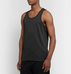 Y-3 - Slim-Fit Logo-Print Cotton-Jersey Tank Top - Black