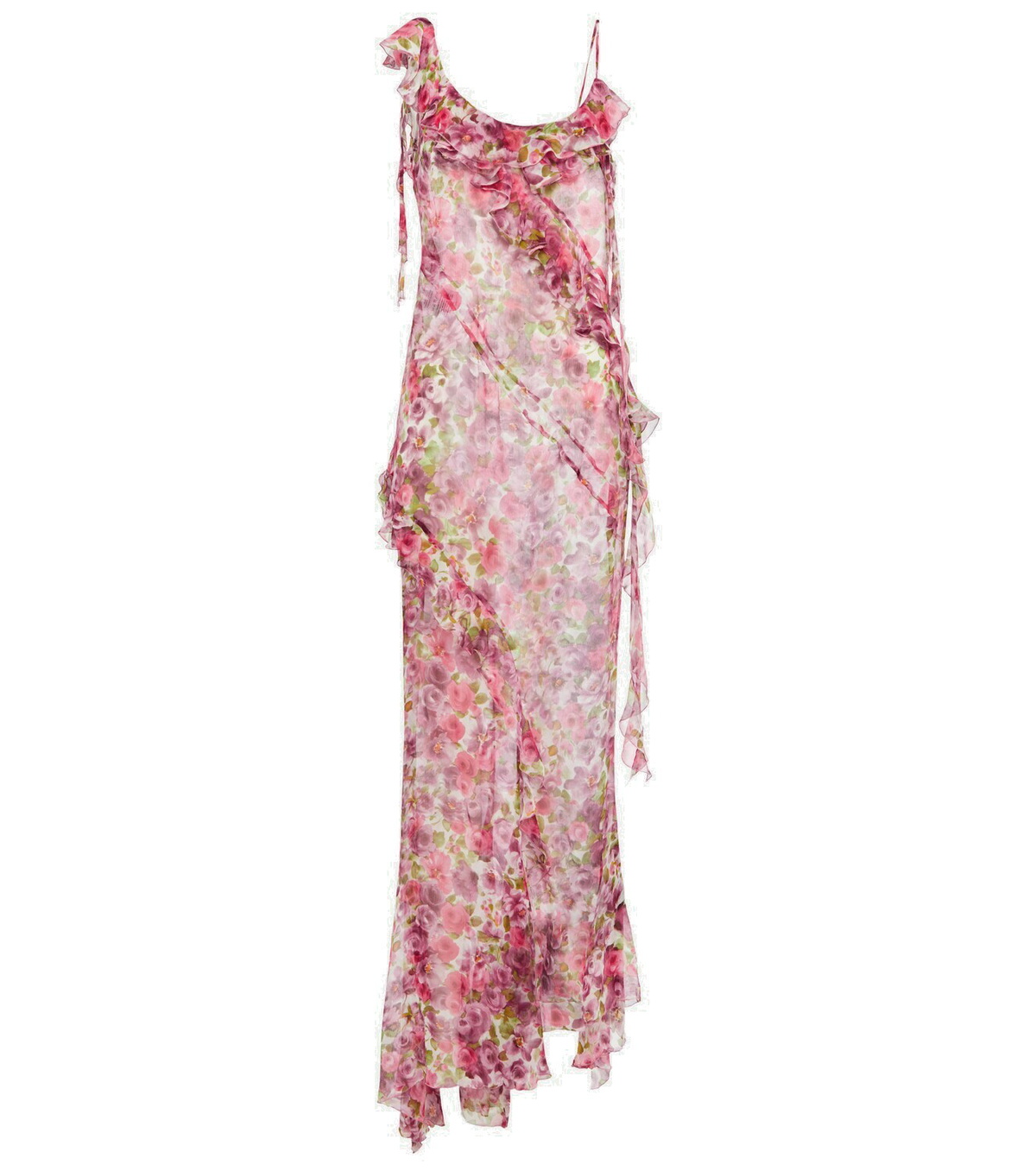 ALESSANDRA RICH FABX39630811 関税送料込 ALESSANDRA RICH - Silk draped dress | Leam Roma - Luxury