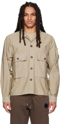 C.P. Company Beige Buttoned Shirt