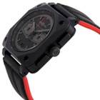 Bell and Ross Instruments Automatic Black Dial Mens Watch BR0394-BTR-CE/SCA