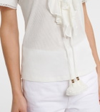 Dorothee Schumacher Pure Sleekness ribbed-knit cotton top