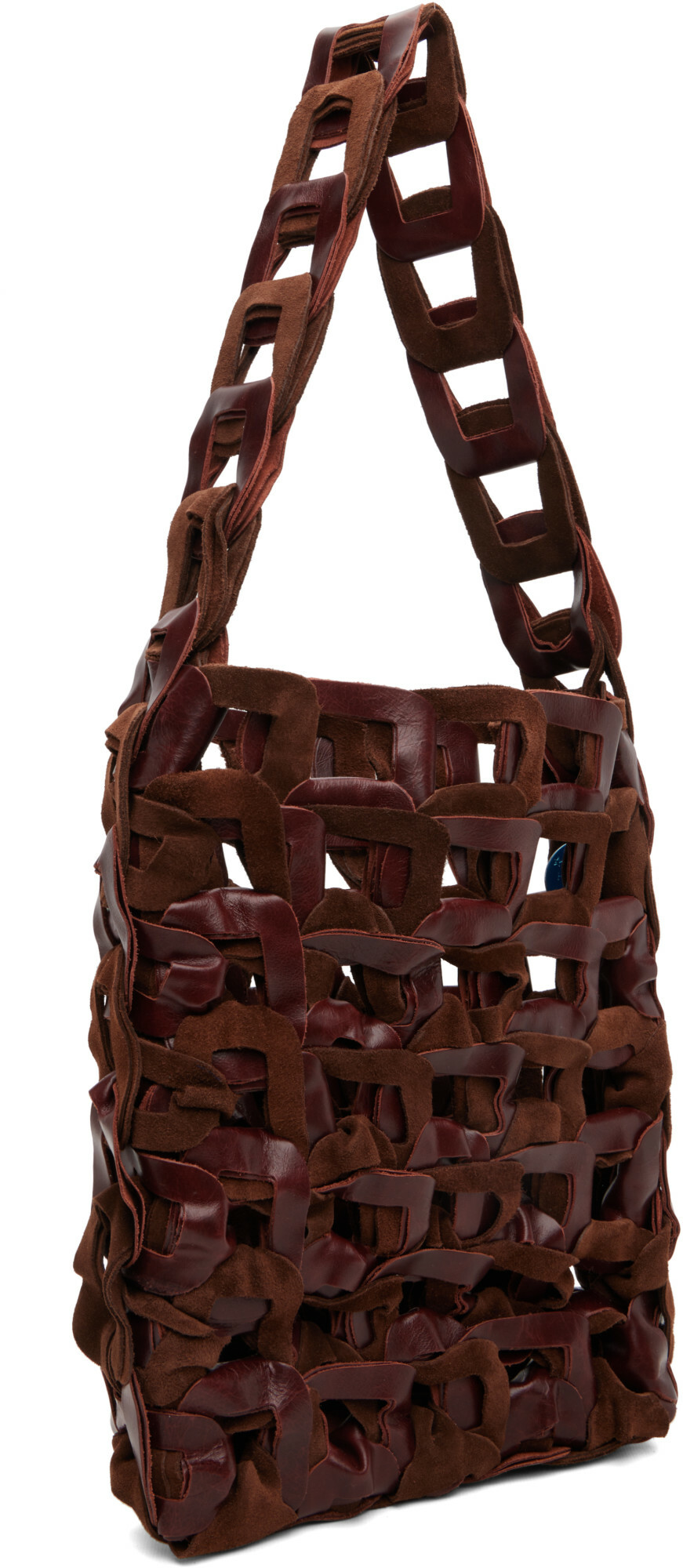 SC103 Brown Medium Links Tote