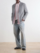 Our Legacy - Vast Cut Wide-Leg Distressed Jeans - Blue