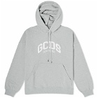 GCDS Men's Logo Hoodie in Grey