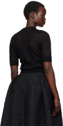 Cecilie Bahnsen Black Videl Sweater