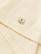 Armor Lux - Callac Striped Cotton-Jersey T-Shirt - Yellow