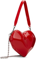 SIMONMILLER Red Molded Heart Bag