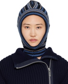 Anne Isabella Blue Striped Balaclava