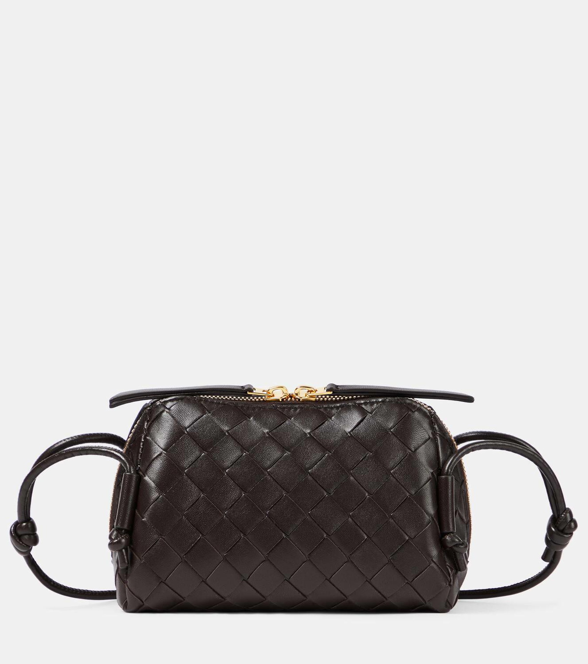 【送関込】BOTTEGA VENETA☆Leather Concert Bag BOTTEGA VENETA Concert Pouch intrecciato leather shoulder