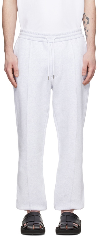 Photo: Solid Homme Grey Cotton Lounge Pants