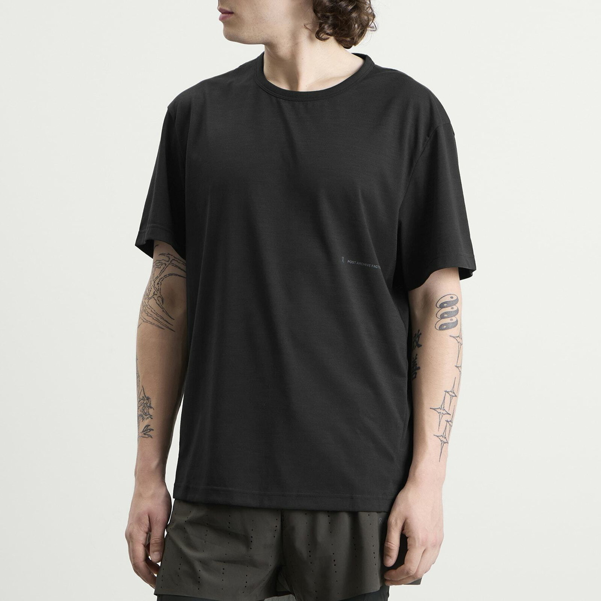 ON Men's x PAF Running T-Shirt in Black